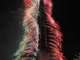 Burj Khalifa 2014 by Fireworks by Grucci