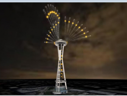 Space Needle 2016 Simulation